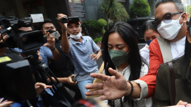 Rachel Vennya Diperiksa Polda Metro Jaya