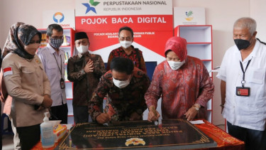 Kerja sama Kemensos dengan Perpustakaan Nasional 