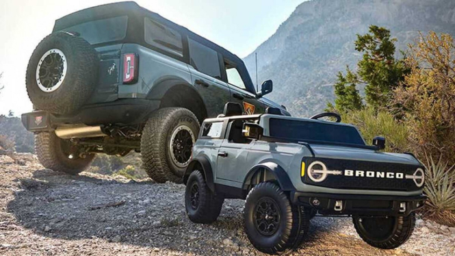 Ford Bronco versi listrik untuk anak-anak