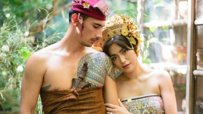 Vincent Verhaag dan Jessica Iskandar.