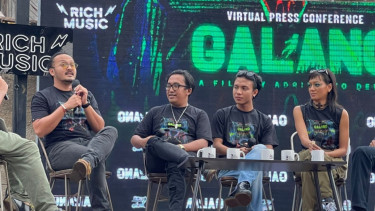 Konferensi pers film Galang.