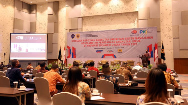 Acara Ditjen Hubdat Kemenhub di Sulawesi Utara.