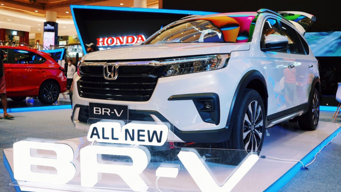 All New Honda BR-V dipamerkan di Medan.