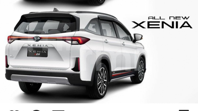 All New Daihatsu Xenia (desain digital)