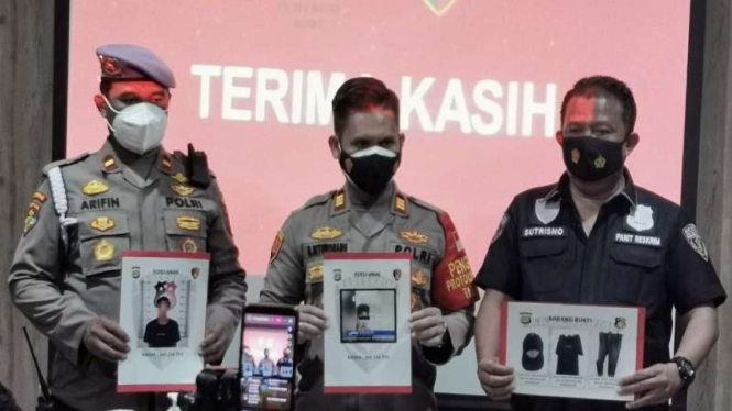 Kapolsek Kalideres AKP Hasoloan Situmorang mengungkap kasus pemalakan