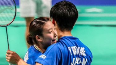 Ganda campuran Jepang, Yuta Watanabe/Arisa Higashino di Denmark Open 2021