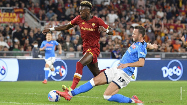 Duel AS Roma vs Napoli.