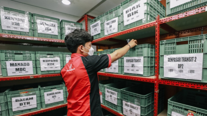 Perusahaan ekspedisi SiCepat.