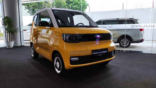 Wuling Hongguang Mini EV. Foto: VIVA/Farhan Nurhuda.
