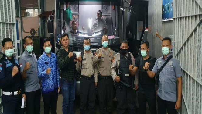 Pemindahan napi ke Lapas Nusakambangan