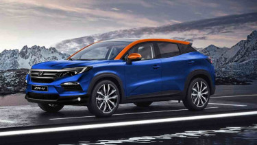 Gambar rendering Honda ZR-V.