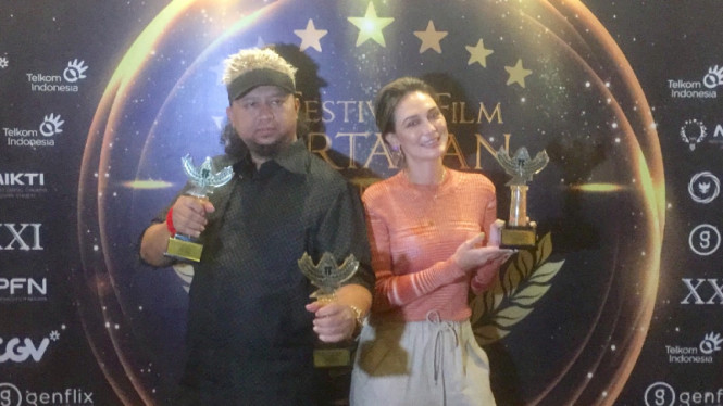 Anggy Umbara dan Luna Maya.