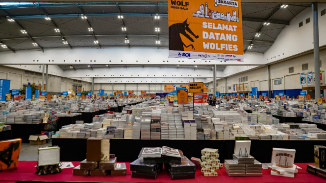 Bazar Buku Internasional Big Bad Wolf Books (BBW).