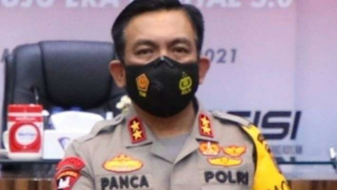 Kapolda Sumut, Irjen Pol RZ Panca Putra Simanjuntak saat beri keterangan pers