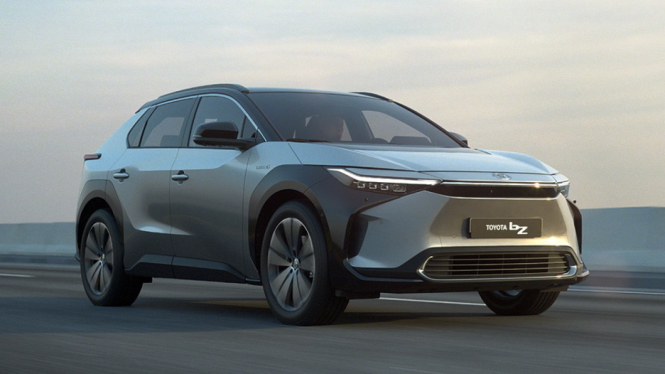 All New Toyota bZ4X mobil listrik
