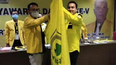 Polikus muda Partai Golkar, Nofel Saleh Hilabi.