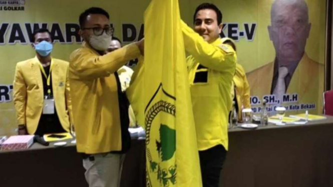 Polikus muda Partai Golkar, Nofel Saleh Hilabi.