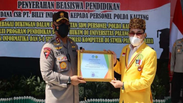 Kapolda Kalteng Irjen Dedi Prasetyo raih penghargaan atas percepatan vaksinasi