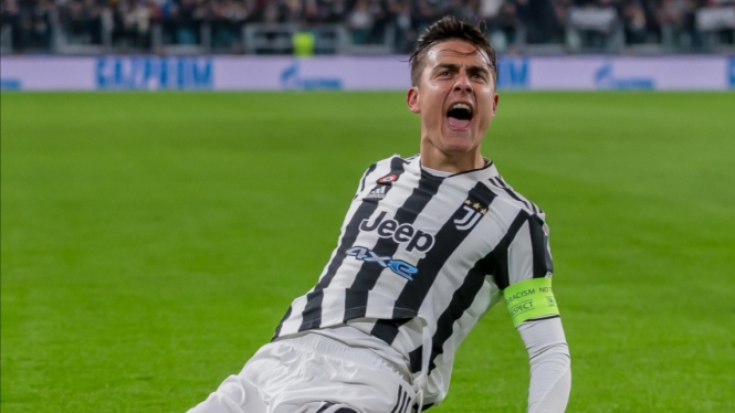 Penyerang Juventus, Paulo Dybala. 