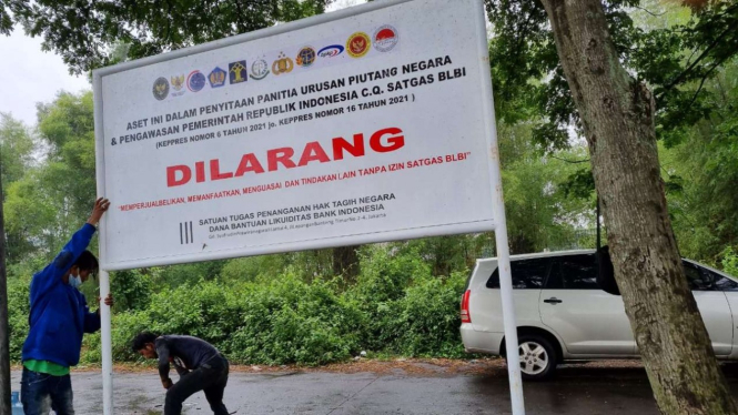 Satgas BLBI sita aset PT Timor milik Tommy Soeharto.