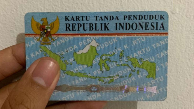Ilustrasi KTP.