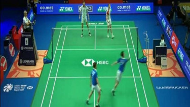 Kevin/Marcus hadapi Denmark di perempatfinal Hylo Open 2021
