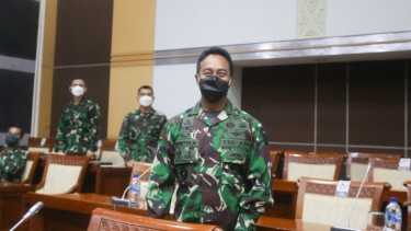 Jenderal Andika Perkasa Menjalani Fit and Proper Tes di DPR