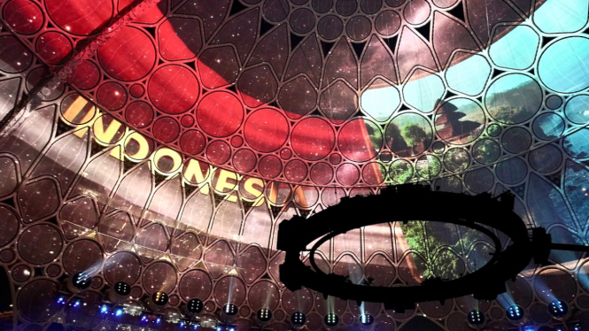 Telkomsel ketika National Day di Expo 2020 Dubai, Uni Emirat Arab (UEA).