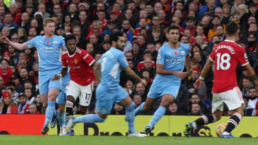 Pertandingan Manchester United vs Manchester City