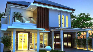  Ilustrasi lantai rumah