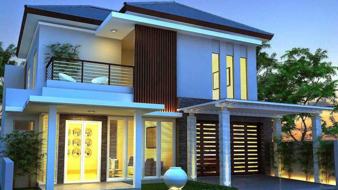  Ilustrasi lantai rumah