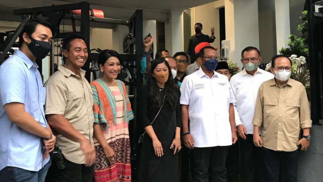 Jenderal Andika dikunjungi Komisi I DPR.