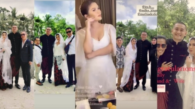 Pernikahan Miller Khan dan Farina Rebecca
