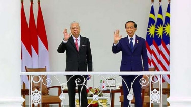 Presiden Joko Widodo dan Perdana Menteri Malaysia Dato’ Sri Ismail Sabri Yaakob