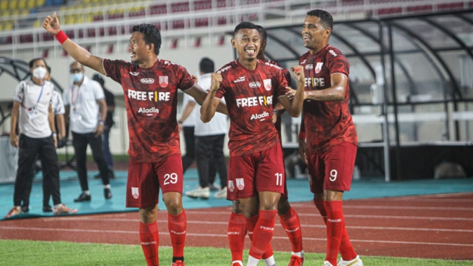 Persis Solo dalam pertandingan melawan Persijap Jepara
