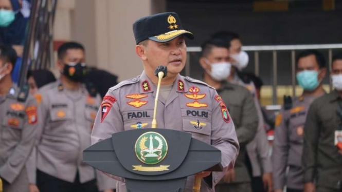 Kapolda Metro Jaya Irjen Fadil Imran. 