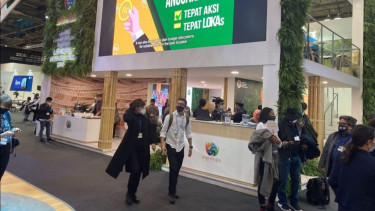 Paviliun Indonesia di COP26, Glasgow, Skotlandia