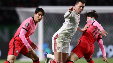 Timnas Korea Selatan menghadapi Uni Emirat Arab