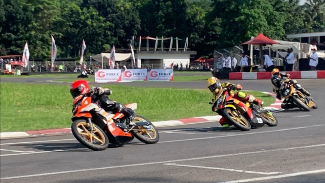 Race terakhir ronde final kelas Expert Oneprix 2021. 