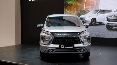 Mitsubishi New Xpander dipamerkan di GIIAS 2021.