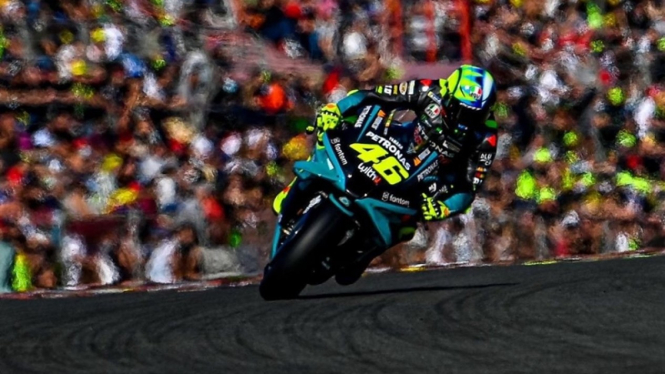 Valentino Rossi di MotoGP Valencia