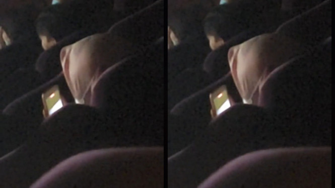 Viral Penonton Live saat Nonton di Bioskop Bikin Heboh