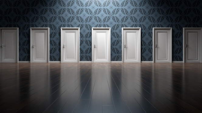 Ilustrasi pintu