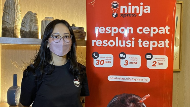 Head Of PR Ninja Xpress, Ribka Pratiwi