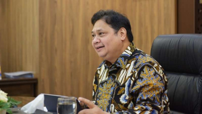 Menteri Koordinator Bidang Perekonomian Airlangga Hartarto.