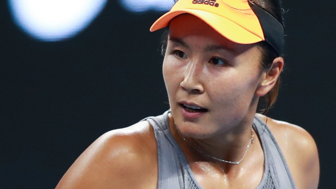 Peng Shuai. Getty Images via BBC Indonesia