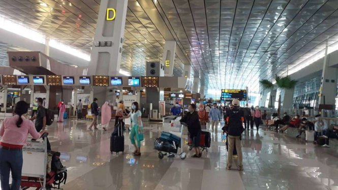 Suasana Bandara Soekarno Hatta