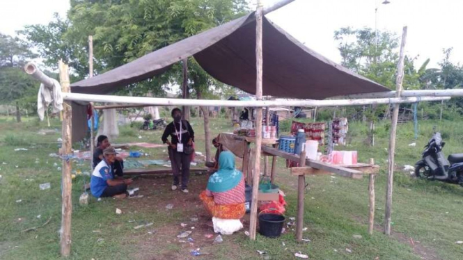 Tanah Amaq Bengkok depan Sirkuit Mandalika ditanami kedelai
