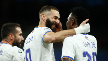 Karim Benzema dan Vinicius Junior