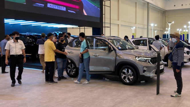 KIA Seltos di pameran GIIAS 2021
